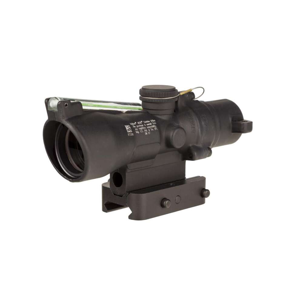 Scopes Trijicon Ready Series Trijicon 3x24 XB Compact ACOG Crossbow Scope Green 300-340 fps BDRw/Mnt