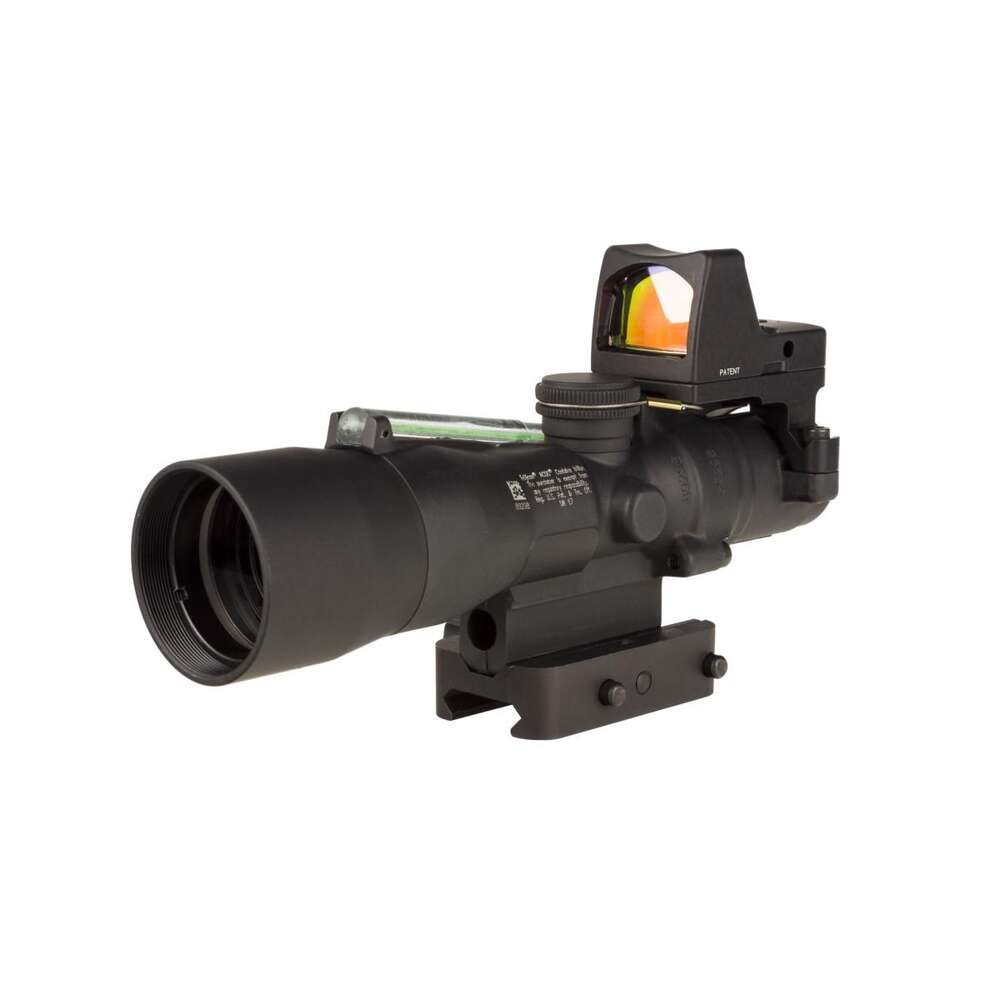 Scopes Trijicon Ready Series Trijicon Compact ACOG 3x30 Scope Green Horseshoe/Dot 5.56x45mm/62gr.