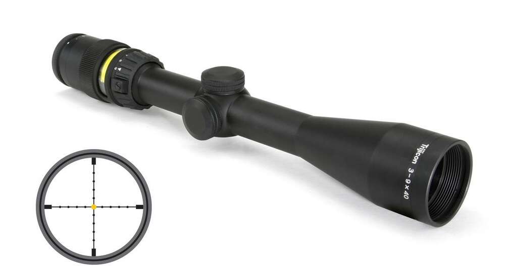 Scopes Trijicon 3.20"   3.60" TRJ 200004  TR202  AP 3-9X40 MDOT AMB • Model: 3.20" - 3.60"