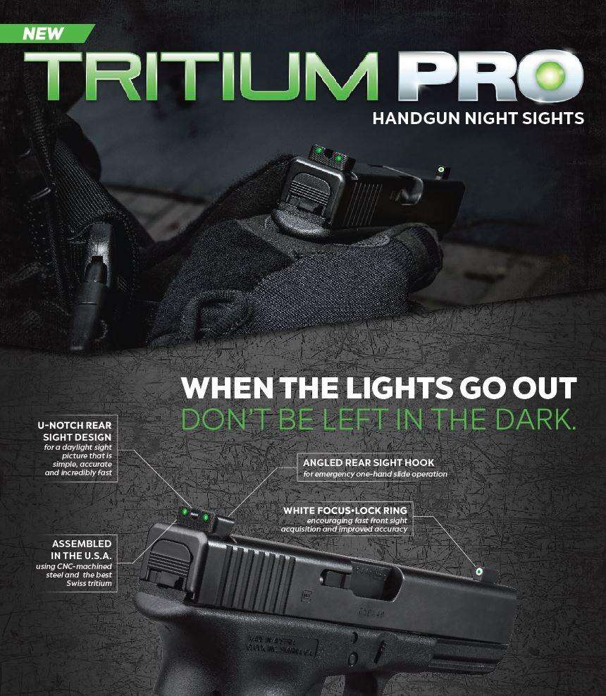 Sights Lasers Truglo ZPAP M85 TRUGLO TRITIUM PRO KAHR SET WHT