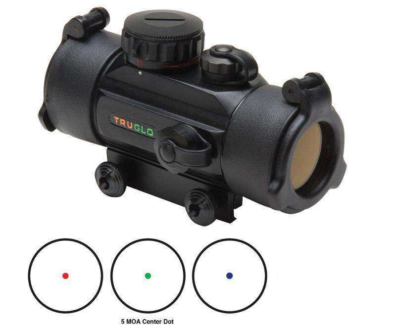 Scopes Truglo ZPAP M85 TRUGLO TRITON RED DOT TRI COLOR 30MM MULTI RET