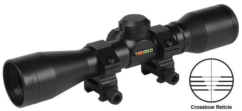 Scopes Truglo ZPAP M85 TRUGLO CROSSBOW 4X32 W/RINGS