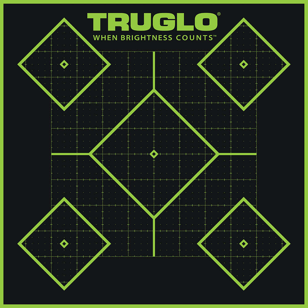 Targets Truglo Heavy Paper TRU TG-14A12     TRU-SEE TGT DIZ 12X12 12PK