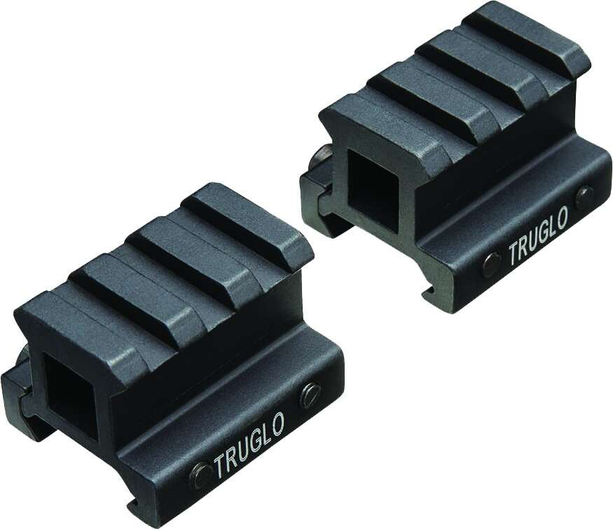 Scope Mounts Truglo TRU TG-8982B     RISER MNT PICT 3/4  2-PC