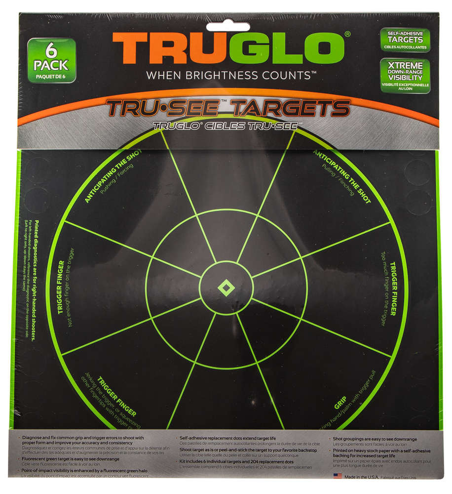 Targets Truglo Heavy Paper TRU TG-15A6      TRU-SEE TGT DIZ 12X12  6PK • Model: Heavy Paper