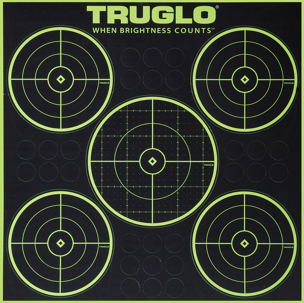 Targets Truglo Tru See TRUGLO TRU-SEE 5 BULL TGT 12X12 6PK • Model: Tru-See