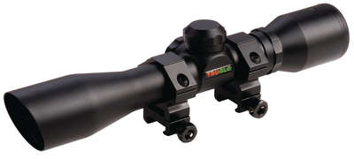 Scopes Truglo 4x32 Compact Scope Series TRUGLO 4X32 SR DIAMND BLK W/ RINGS • Model: 4x32 Compact Scope Series