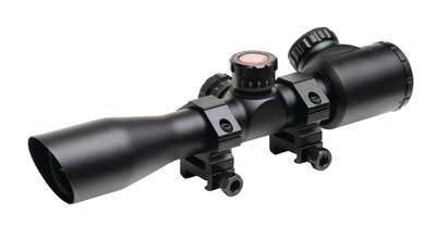 Scopes Truglo TRU BRITE Xtreme Compact Tacti TRUGLO XTREME 4X32 MDOT IR RINGS BLK • Model: TRU-BRITE Xtreme Compact Tacti