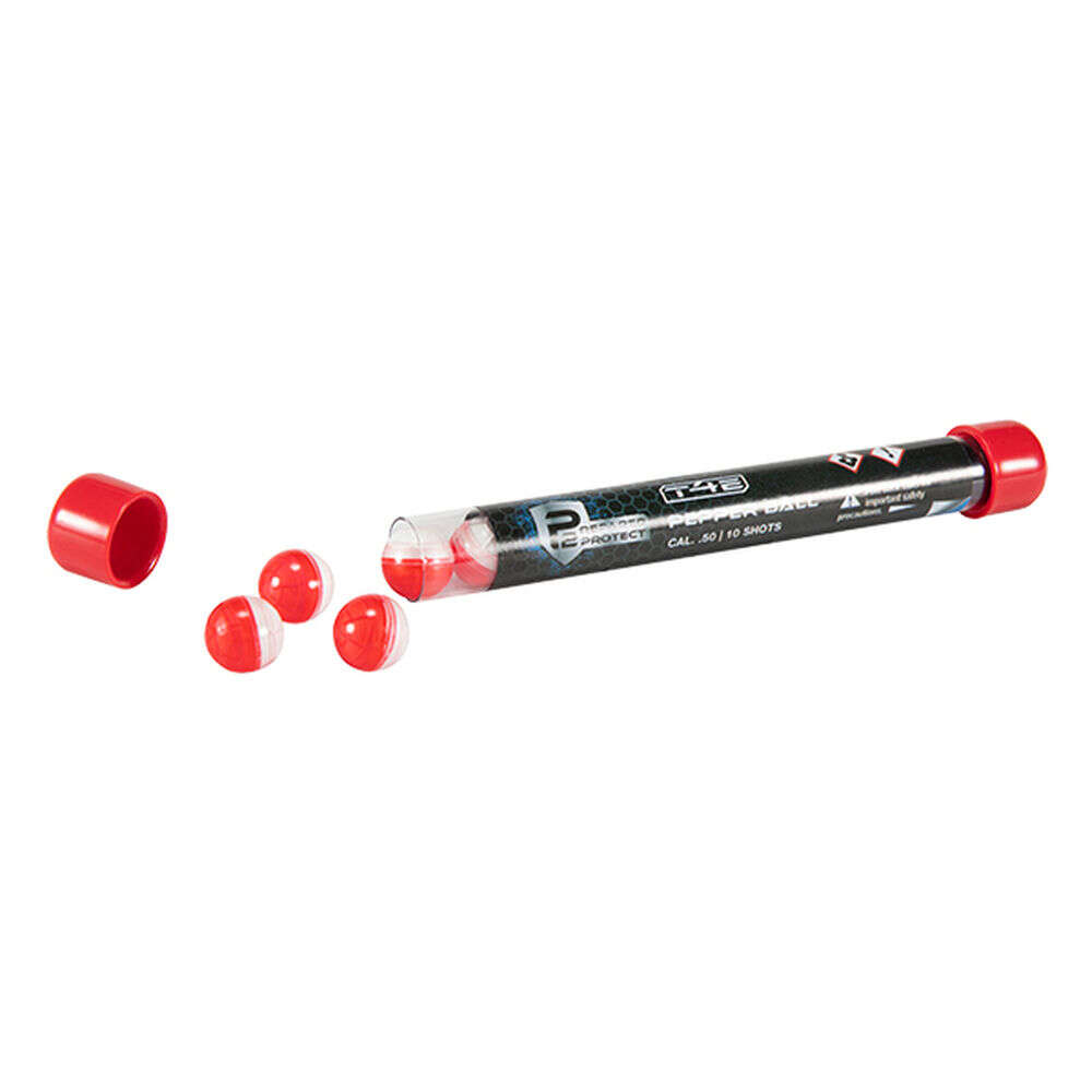 Airguns Umarex UMA 2292301 P2P T4E PEPPERBALLS RED/WHITE 10CT • Model: 