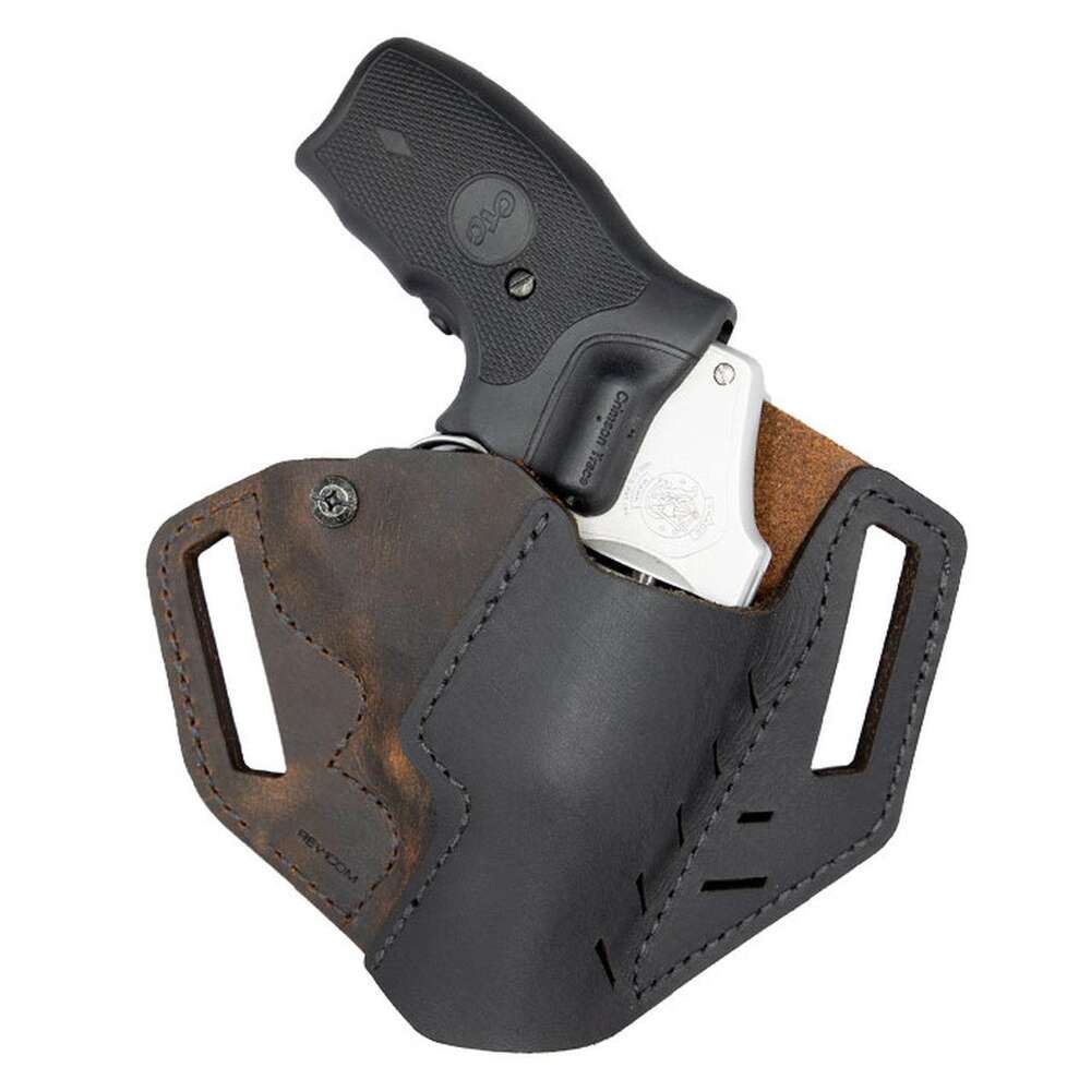 Holsters Versacarry Ready Series REVOLVER HOLSTER OWB TWO TONE BR/BLK RH FOR S&W J Frame Ruger LCR