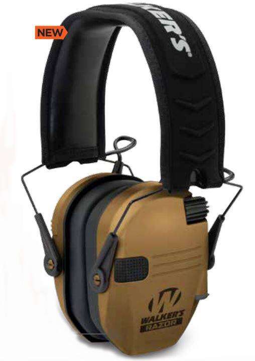 Safety Protection Walkers Ready Series Walkers RAZOR SLIM ELECTRONIC MUFF BATTLE BROWN