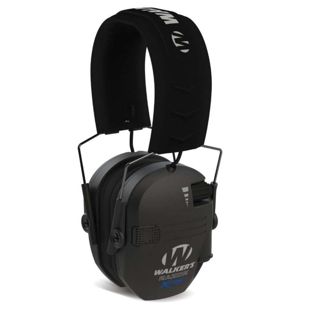 Safety Protection Walkers Ready Series RAZOR DIGITAL X-TRM MUFF WITH COOLING PADS & MOISTURE WICKING HEADBAND BLK