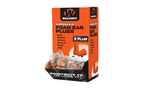 Safety Protection Walkers WALKERS FOAM EAR PLUGS 200PK BOX • Model: 