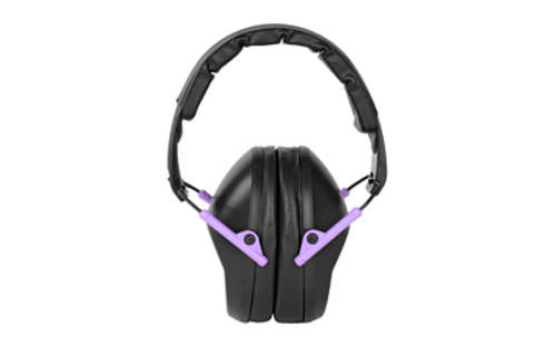 Safety Protection Walkers Passive WALKERS PRO FLDING MUFF BLK/PURP