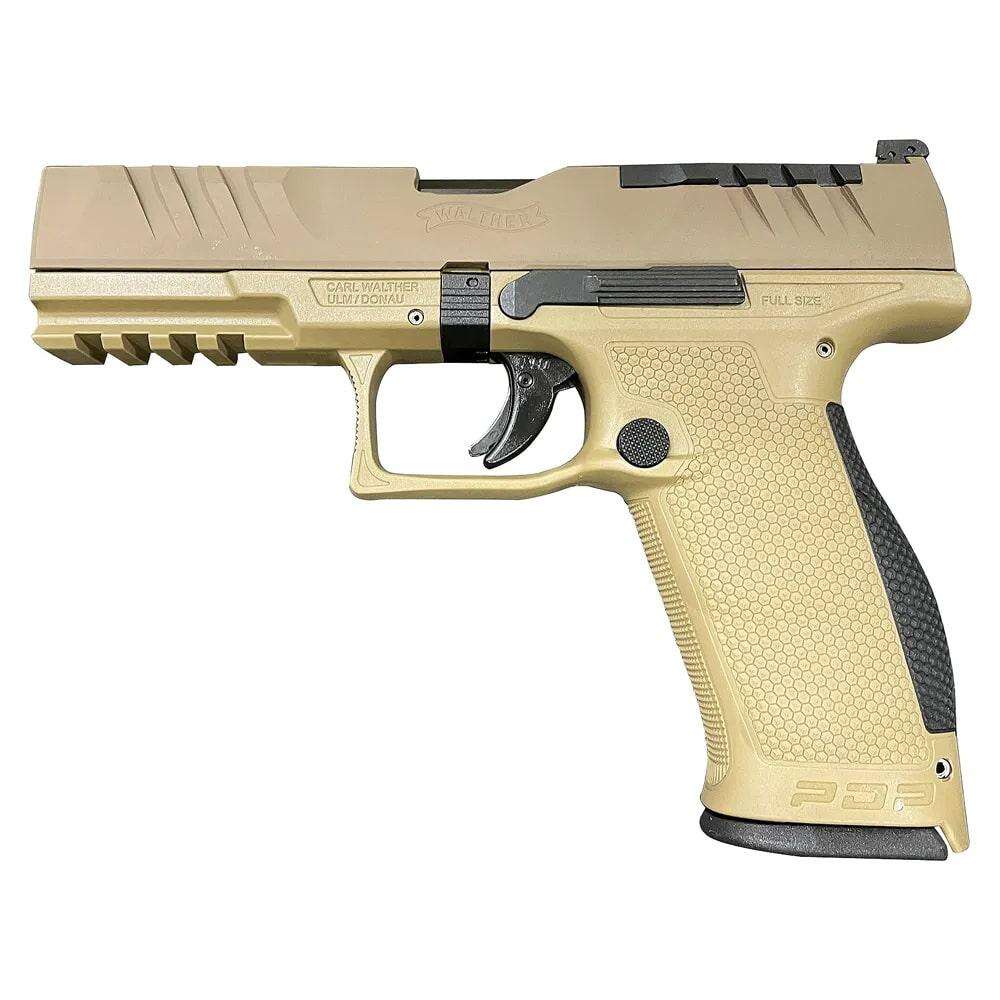 Handguns Walther Ready Series PDP FS 4.5 with 2-18 round magazines Full FDE