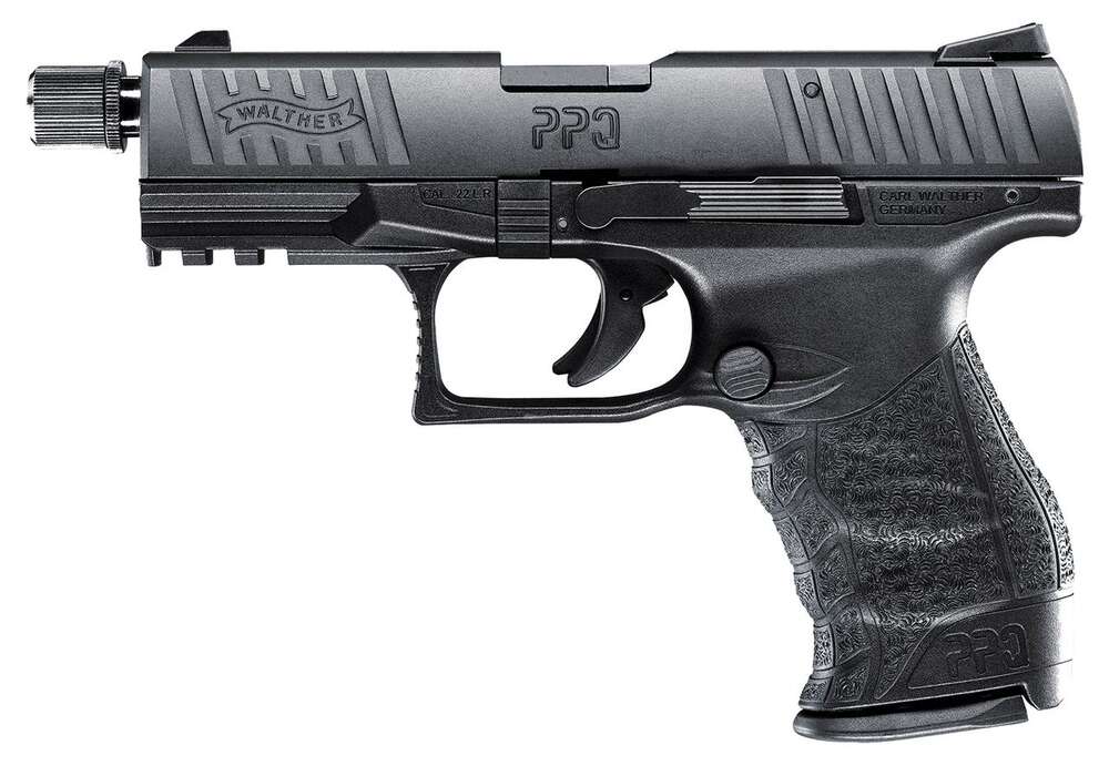 Handguns Walther PPQM2 22LR PPQ M2 TACTICAL 22LR 4" 10+1 • 5100304 THREADED BARREL • Model: PPQM2