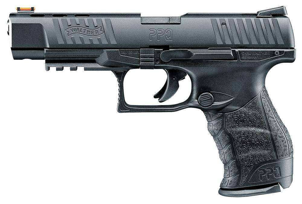 Handguns Walther PPQM2 22LR PPQ M2 22LR 10+1 5" FIBER OPT •  • Model: PPQM2