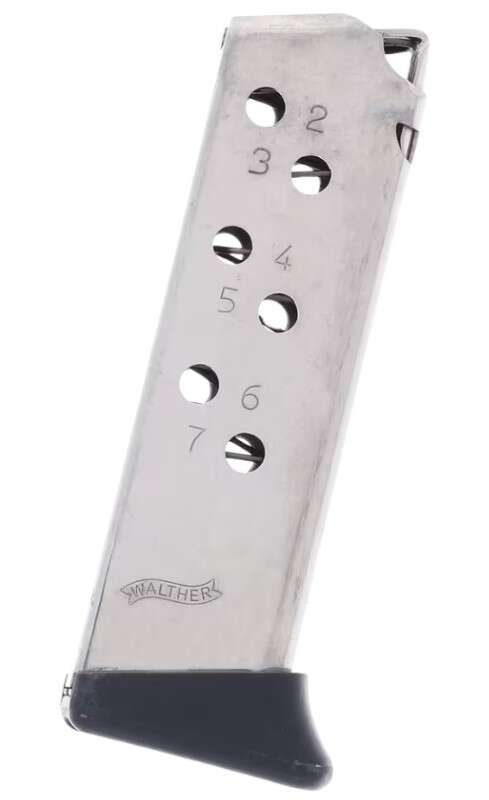 Magazines Walther PPK Magazine 32ACP MAG PPK 32ACP 7RD NICKEL FR &bull;  &bull; Model: PPK Magazine