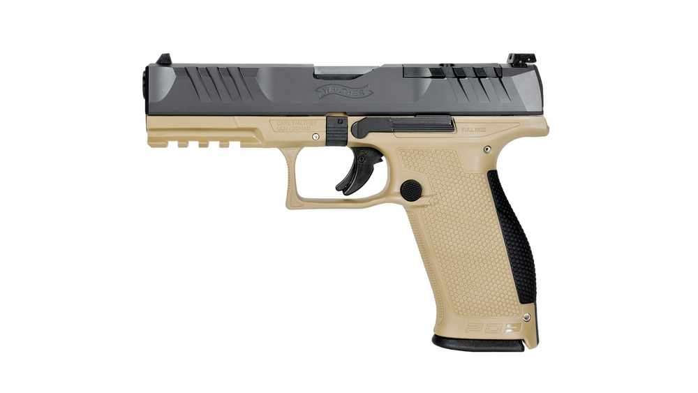 Handguns Walther 4.50" 9mm WAL 2858380 PDP 9MM 4.5 FULL OR      2TN TAN  18RD • Model: 4.50"