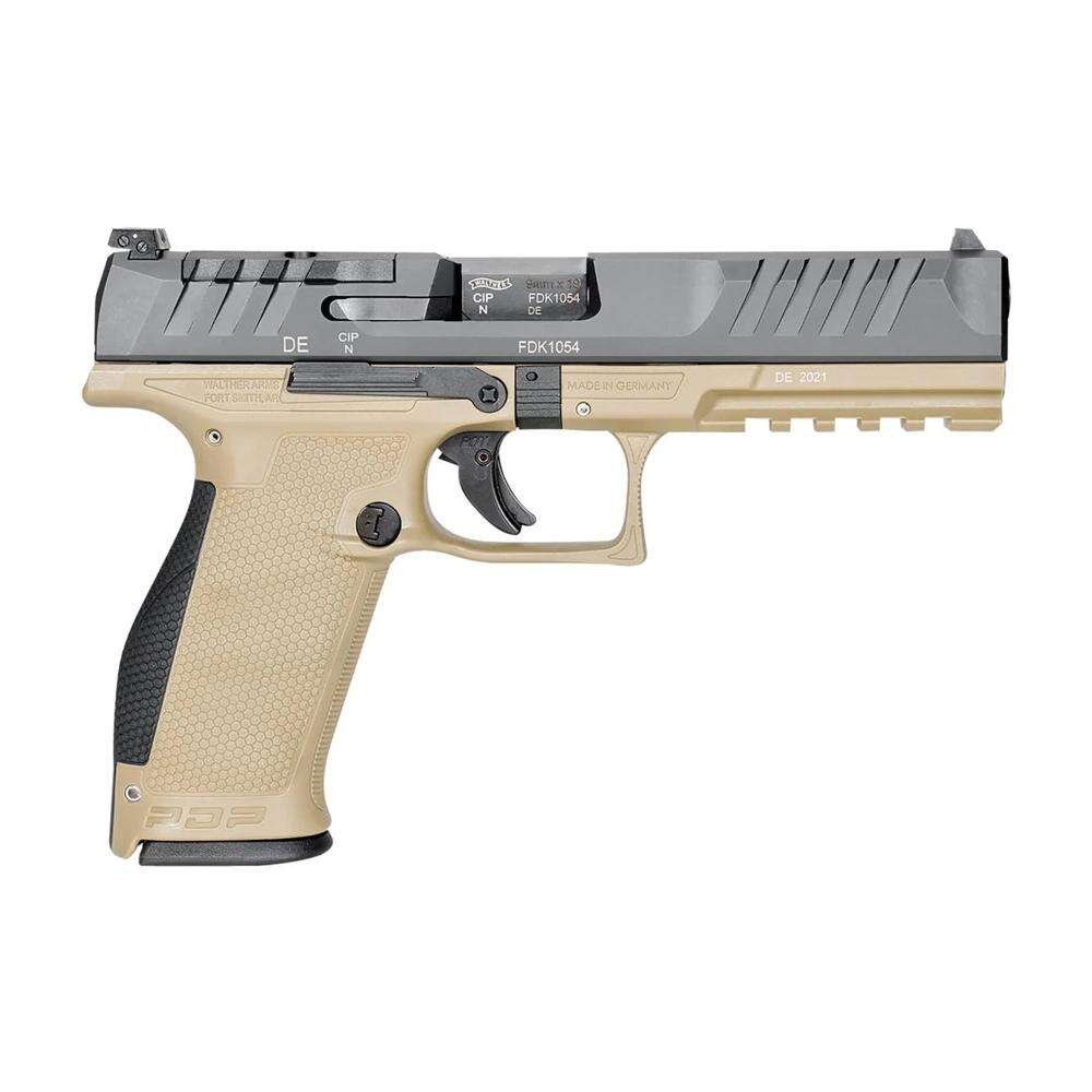 Handguns Walther 5" 9mm WAL 2858410 PDP 9MM 5   FULL OR      2TN TAN  18RD • Model: 5"