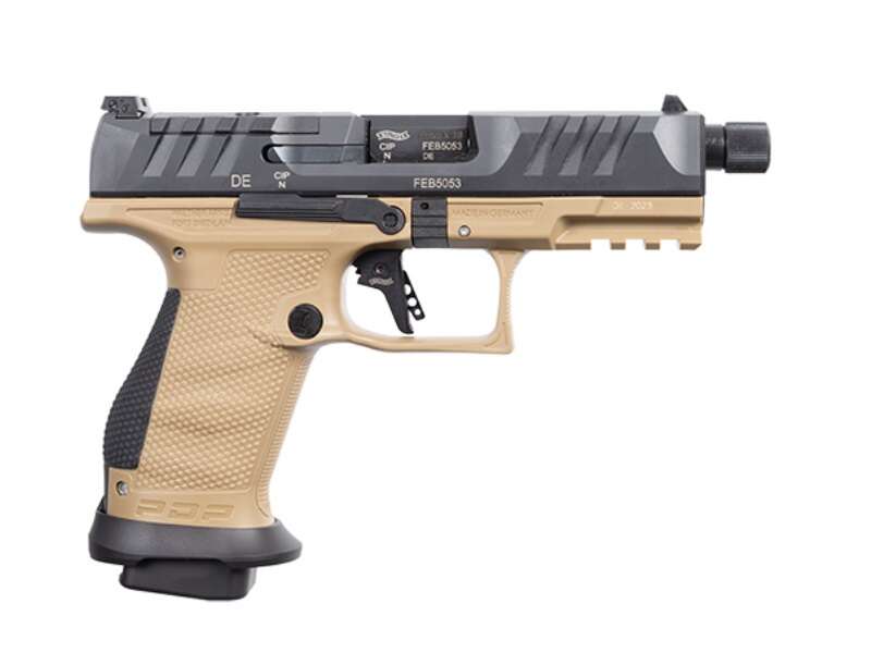 Handguns Walther 4.60" 9mm WAL 2880008 PDP 9MM 4.6 COMP PRO SD   FDE     10RD &bull; Model: 4.60"