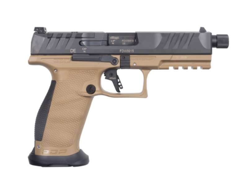 Handguns Walther 5.10" 9mm WAL 2871955     PDP 9MM 5.1 FULL PRO SD  FDE  10RD &bull; Model: 5.10"