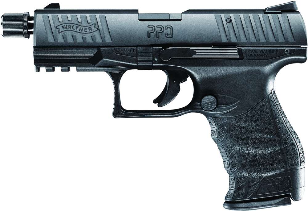 Handguns Walther 4" 22LR WAL 5100304 PPQ/M2 22LR 4 TAC  TB        BLK  10RD • Model: 4"