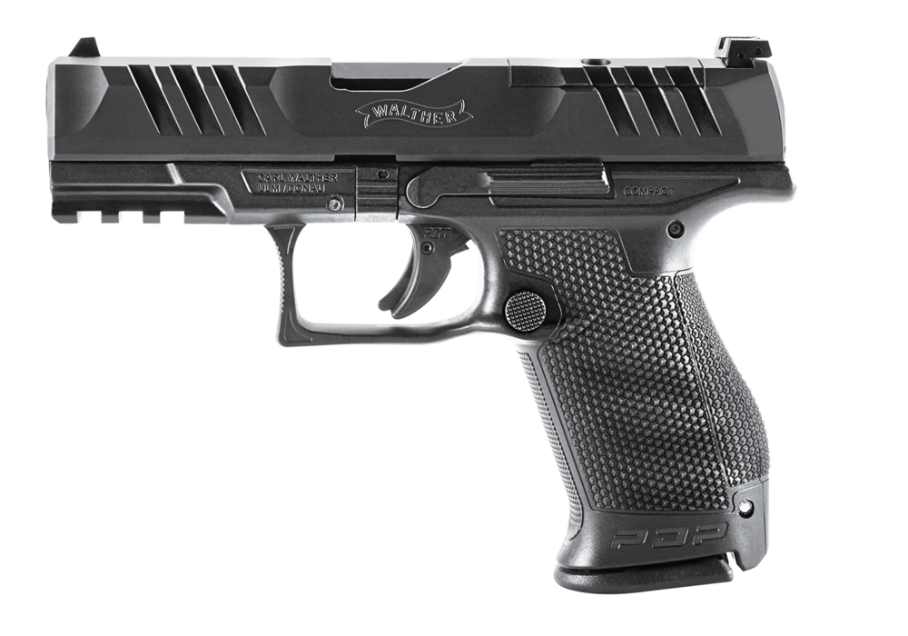 Handguns Walther PDP Compact 9mm WAL PDP PRO 9MM 4.6" 10RD BLK OR TB