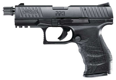 Handguns Walther PPQ M2 22LR WAL PPQ TACT 22LR 4" 12RD BLK ADAP