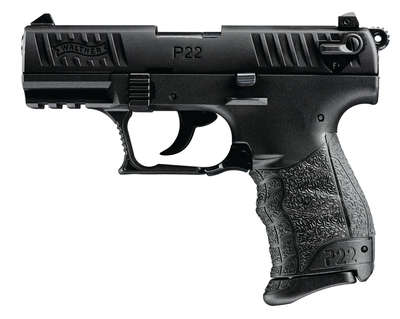 Handguns Walther P22 CA 22LR WAL P22 22LR 3.4" 10RD BLK CA