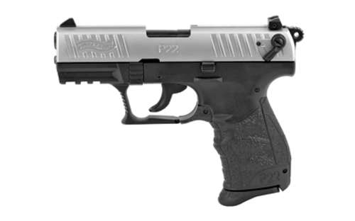 Handguns Walther P22Q 22LR WAL P22Q 22LR 3.42" 10RD NICKEL