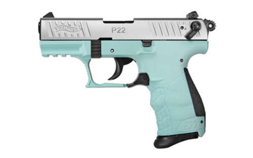 Handguns Walther P22Q 22LR WAL P22Q 22LR 3.42" 10RD ANGEL BLUE