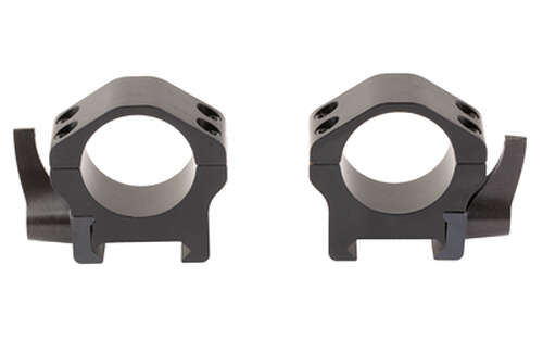 Scope Mounts Warne Maxima WARNE MAXIMA 1" HRZ QD LOW RINGS BLK