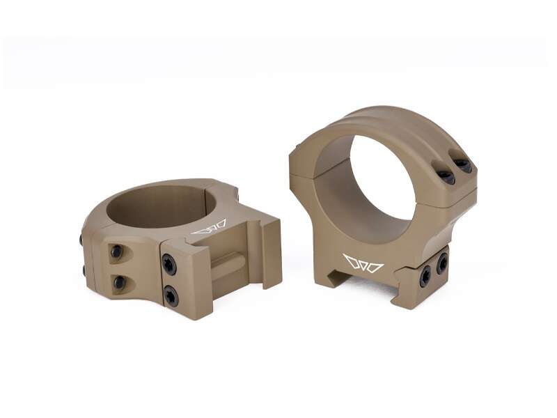 Scope Mounts Warne HyperLite Rings WARNE HYPERLITE 34MM LOW RINGS DE