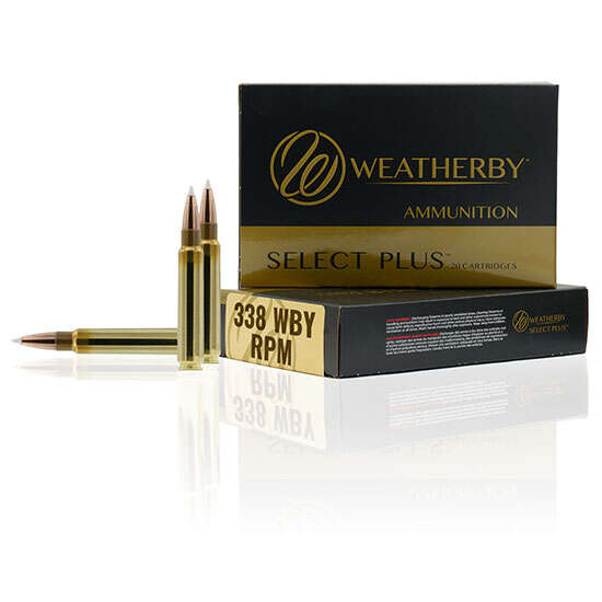 Ammunition Weatherby ZPAP M85 WBY AMMO 338WBY RPM 185GR BARNES TTSX 20/10