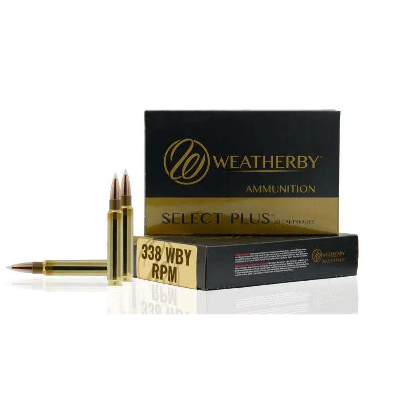 Ammunition Weatherby ZPAP M85 WBY AMMO 338WBY RPM 225GR INTERLOCK 20/10