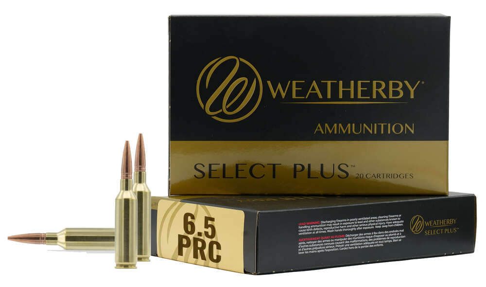 Ammunition Weatherby ZPAP M85 WBY AMMO 6.5PRC 124GR HAMMER CUSTOM 20/10