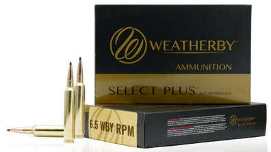 Ammunition Weatherby ZPAP M85 WBY AMMO 6.5WBY RPM 156GR ELITE HUNTER 20/10