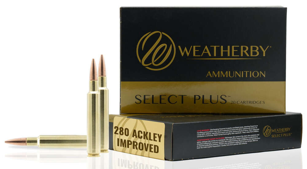 Ammunition Weatherby ZPAP M85 WBY AMMO 280ACKLEY 150GR SIERRA TGK