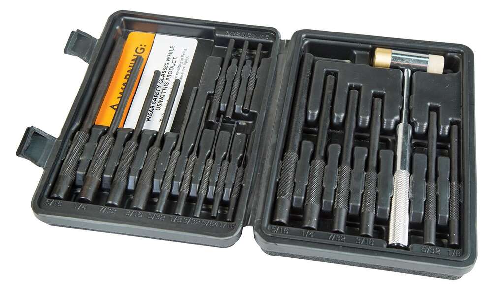 Misc. Accessories Wheeler Master Roll Pin Punch Set WHEELER MASTER ROLL PIN PUNCH SET