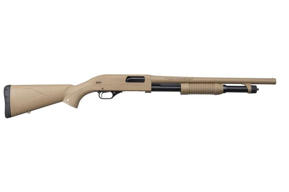 Rifles Long Guns Winchester SXP Defender 12Gauge SXP DEFENDER 12/18 FDE/SYN 3" • CYLINDER BORE • Model: SXP Defender