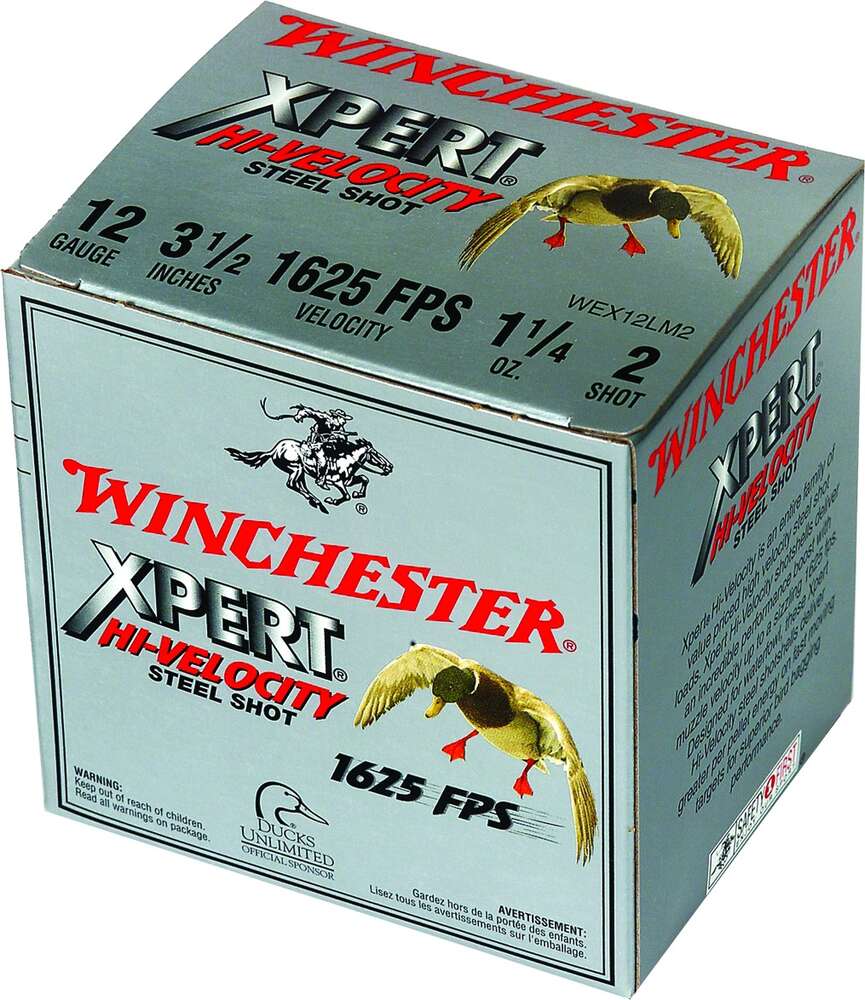 Ammunition Winchester 1 1/16 oz 12Gauge WIN WEX123M2  XPERT 3MG 12 3IN 2   ST   11/1625/10 • Model: 1 1/16 oz