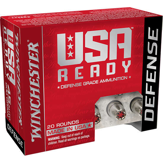 Ammunition Winchester 444 ft lbs 45ACP WIN RED45HP         45      200 HEXHP  USRDY 20/10