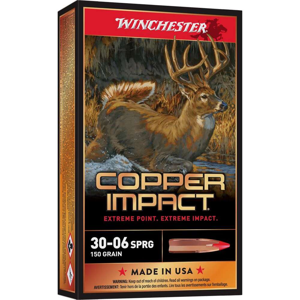 Ammunition Winchester 2839 ft lbs 30 06 WIN X3006CLF        COP IMP 150 LF           20/10