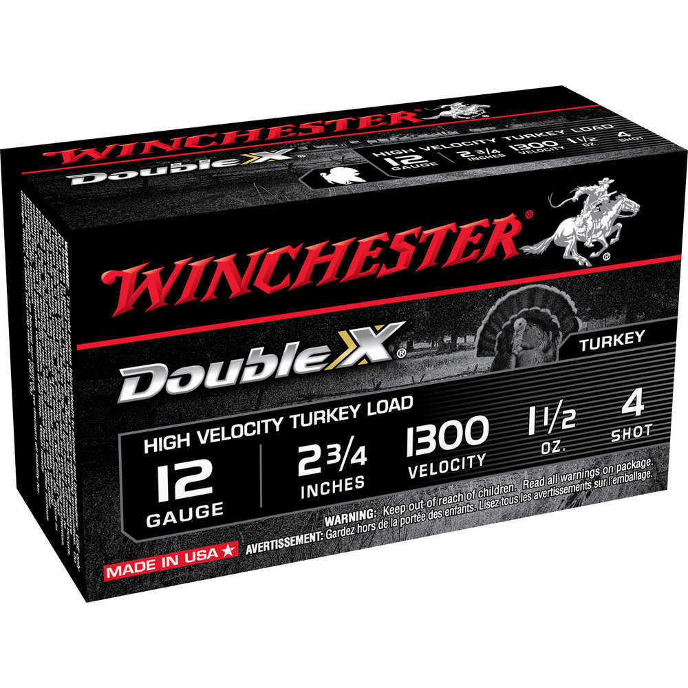 Ammunition Winchester 1 1/2 oz 12Gauge WIN STH124   SUPRM-HV TRK 12 2.75 4SH 1.5    10/10 • Model: 1 1/2 oz