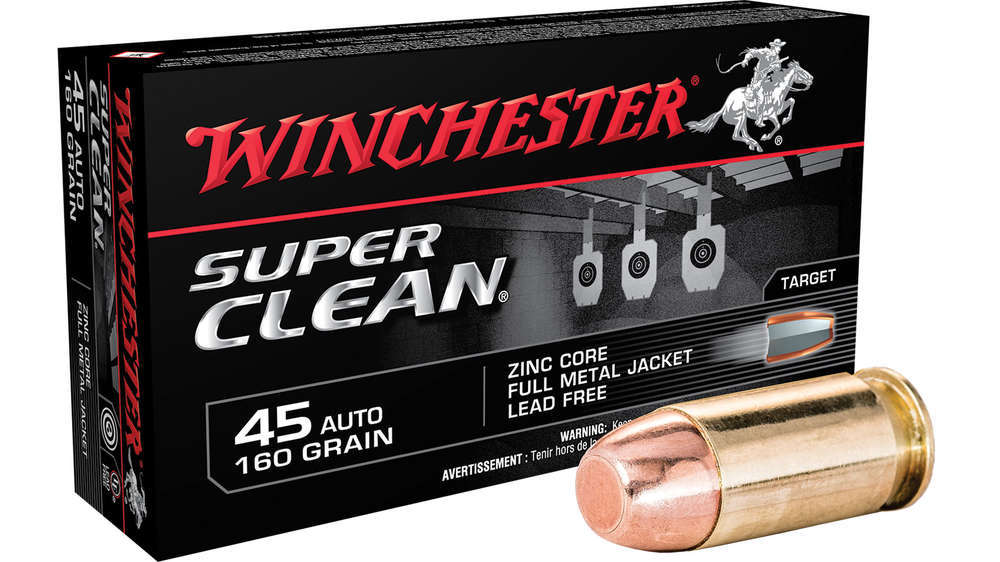 Ammunition Winchester 430 ft lbs 45ACP WIN W45LF           45      160 FMJSCNT      50/10