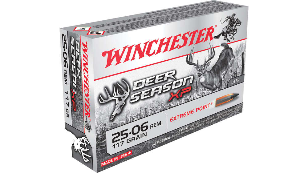 Ammunition Winchester 2496 ft lbs 25 06 WIN X2506DS         2506    117 XP DEER      20/10