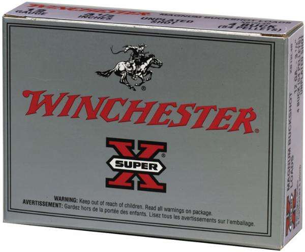 Ammunition Winchester 24 Pellets 12Gauge WIN XB1231     SUPER-X     12 3   1 BK        5/50
