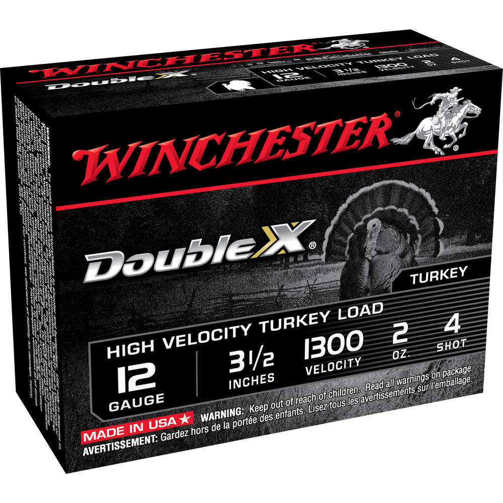 Ammunition Winchester 2 oz 12Gauge WIN STH12354 SUPRM-HV TRK 12 3.5  4SH 2OZ    10/10