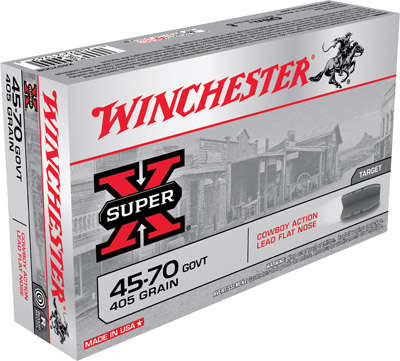 Ammunition Winchester 1189 ft lbs 45 70GOVT WIN X4570CB         4570    405 LFN          20/10